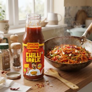 Master Chow Chilli Garlic Cooking Sauce, 220g