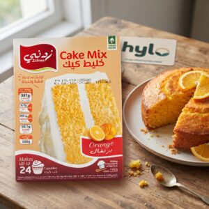 Zidnee Orange Cake Mix, 500g
