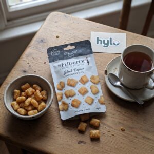 Mr Filbert's Oriental Inspired Black Pepper Mochi Rice Bites, 40g