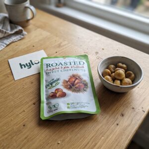 Okasan Organic Roasted Sweet Chestnuts, 100g