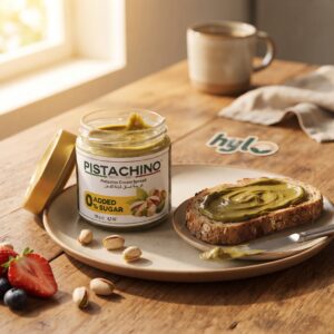 Pistachino Pistachio Cream Spread No Added Sugar, 190g
