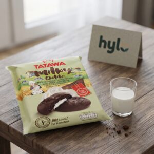 Tatawa Milky Delite Dark Chocolate Cookies With Milk Cream Filling, 100g