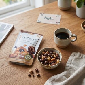 Mr Filbert's Cafe Espresso Coffee Chocolate Nut Mix, 75g