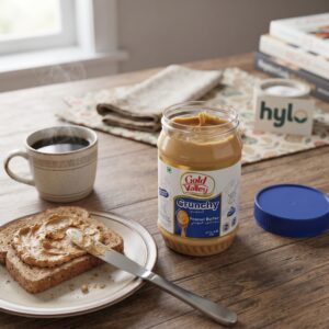Gold Valley Crunchy Peanut Butter, 454g