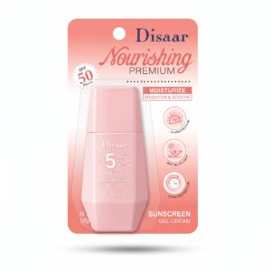Disaar Nourishing Premium Sunscreen Gel Cream SPF 50 PA Plus Plus Plus, 50g Disaar Nourishing Premium Sunscreen Gel Cream SPF 50 PA Plus Plus Plus, 50g