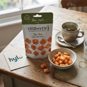 Mr Filbert's Thai Style Inspired Tom Yum Mochi Rice Bites, 40g