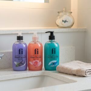 Fi Liquid Hand Wash Lavender Soft Rose And Ocean Breeze, 3x500ml