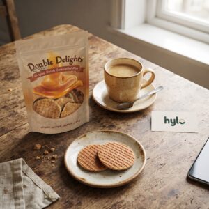 Double Delights Original Dutch Caramel Waffles, 200g