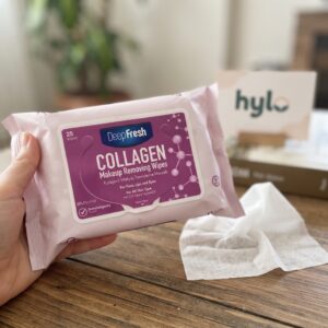 Deep Fresh Collagen Makeup Removing Wipes, 25 Wipes
