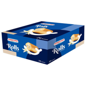 Americana Quality Rolls Vanilla, 24x20g Americana Quality Rolls Vanilla, 24x20g