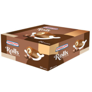 Americana Quality Rolls Chocolate, 24x20g Americana Quality Rolls Chocolate, 24x20g