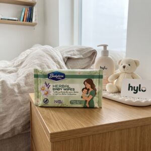 Bodyform Baby Herbal Baby Wipes, 72 Wipes