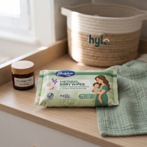 Bodyform Baby Herbal Baby Wipes, 72 Wipes