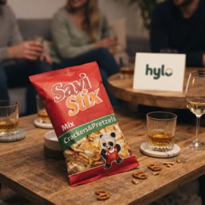 Savi Stix Mix Crackers And Pretzels, 500g