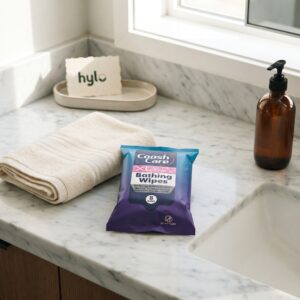 CooshCare XL Ultra Thick Bathing Wipes, 8 Wipes