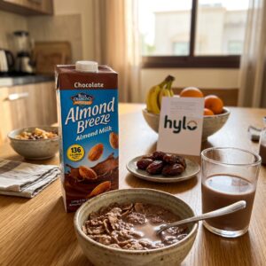 Blue Diamond Almond Breeze Chocolate Almond Milk, 1Lt