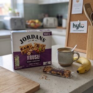 Jordans Frusli Raisin and Hazelnut Chewy Oat Bars, 6x25g