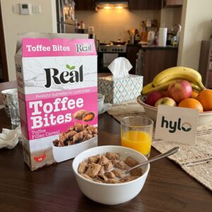 Real Toffee Bites Filled Cereal, 225g