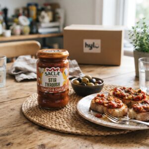 Sacla Tomato and Garlic Stir Through Sauce, 190g