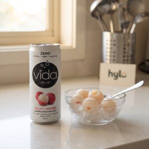 Vida Zero Salty Lychee Sparkling Drink, 325ml