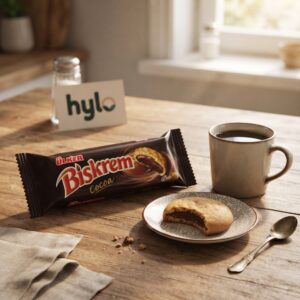 Ulker Biskrem Cocoa Cream Filled Cookies, 54g