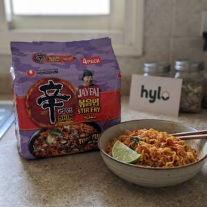 Nongshim Shin Ramyun Jay Fai Tom Yum Stir Fry Noodles, 4x130g