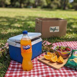 Fanta Orange Carbonated Soft Drink, 500ml