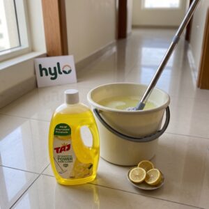 Taj Antibacterial Power Floor Cleaner Lemon, 900ml