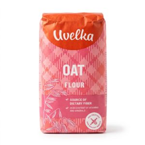 Uvelka Oat Flour, 500g Uvelka Oat Flour, 500g