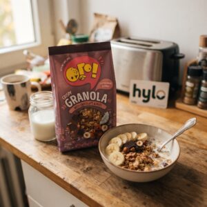 Ogo! Crispy Granola with Chocolate and Nuts, 300g
