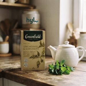 Greenfield Natural Tisane Lemongrass and Schisandra Herbal Tea, 20x1.8g