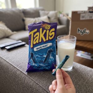 Takis Blue Heat Rolled Tortilla Chips, 310g