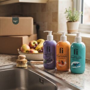 Fi Liquid Hand Wash Lavender, Tropical Papaya, and Ocean Breeze, 3x500ml