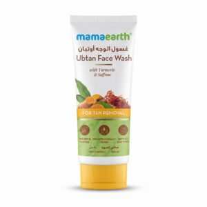 Mamaearth Ubtan Face Wash with Turmeric and Saffron, 100ml Mamaearth Ubtan Face Wash with Turmeric and Saffron, 100ml