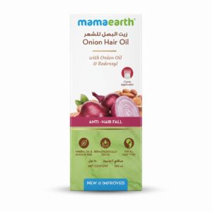 Mamaearth Onion Hair Oil with Onion Oil and Redensyl, 150ml Mamaearth Onion Hair Oil with Onion Oil and Redensyl, 150ml