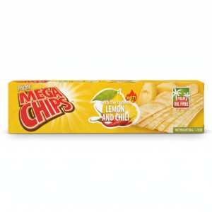 Potato Mega Chips Lemon and Chili Potato Chips, 50g Potato Mega Chips Lemon and Chili Potato Chips, 50g