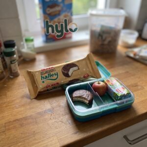Ulker Halley Chocolate Coated Sandwich Biscuits with Marshmallow, 10x30g
