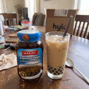 Makati Tapioca Pearl in Brown Syrup, 340g