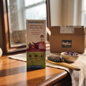 Mamaearth Onion Hair Oil with Onion Oil and Redensyl, 150ml