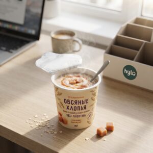Stashevskoe Gluten Free Salted Caramel Oat Flakes, 45g