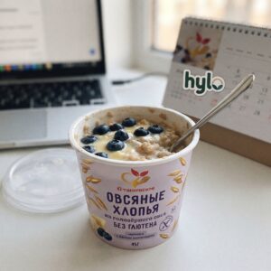 Stashevskoe Gluten Free Blueberry and White Chocolate Oat Flakes, 45g
