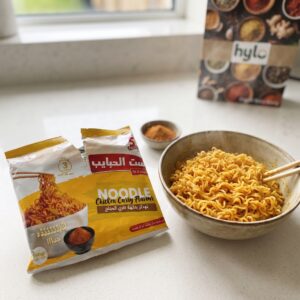Set Al Habayeb Noodle Chicken Curry Flavour, 5x70g