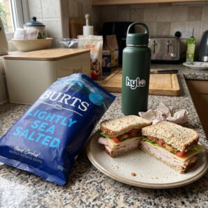 Burts Lightly Sea Salted Hand Cooked Potato Chips, 150g