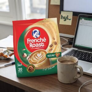 Frenche Roast 3in1 Hazelnut Instant Coffee, 20x18g