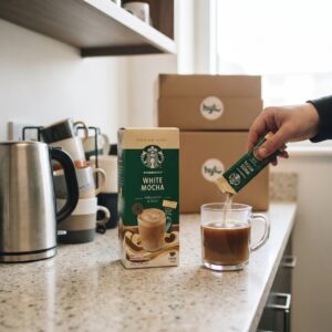 Starbucks White Mocha Premium Instant Coffee Mix, 5x24g