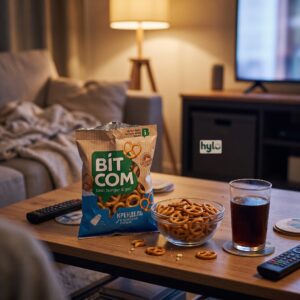 Bitcom Pretzel with Sea Salt, 130g