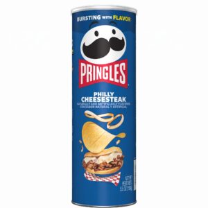 Pringles Philly Cheesesteak Potato Crisps, 158g Pringles Philly Cheesesteak Potato Crisps, 158g