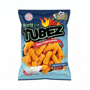 Good Seoul Tubez Crunchy Sweet and Spicy Sour Cream and Onion, 85g Good Seoul Tubez Crunchy Sweet and Spicy Sour Cream and Onion, 85g