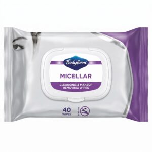 Bodyform Hydrating Micellar Cleansing and Makeup Removing Wipes, 40 Wipes Bodyform Hydrating Micellar Cleansing and Makeup Removing Wipes, 40 Wipes