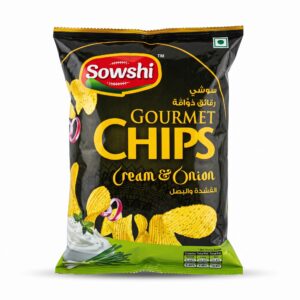 Sowshi Gourmet Chips Cream And Onion Flavor 50g Sowshi Gourmet Chips Cream And Onion Flavor 50g